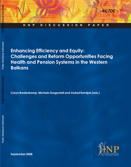 Health, Nutrition and Population (HNP) Discussion Paper