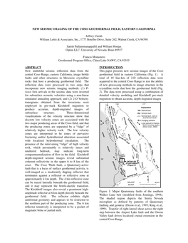 New Seismic Imaging of the Coso Geothermal Field, Eastern California