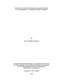 University of Florida Thesis Or Dissertation Formatting