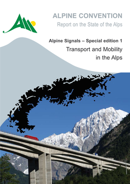 Report on the State of the Alps. Alpine Signals – Special Edition 1. Transport