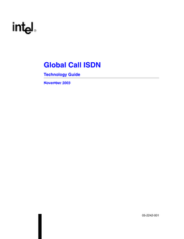 Global Call ISDN Technology Guide