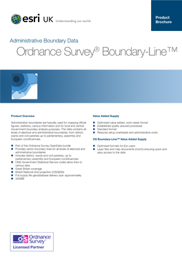 Ordnance Survey® Boundary-Line™