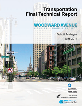 MDOT-Woodward Avenue Litght Rail FEIS Transportation Final Technical