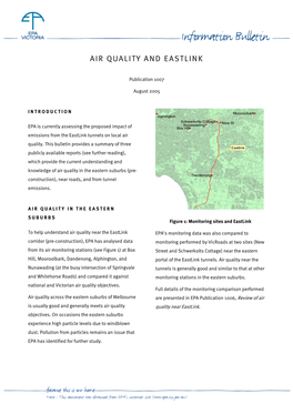 Air Quality and Eastlink