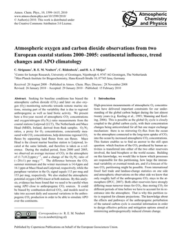 Articles Agree That the OR Associated to Dashed Lines the Average Trend Derived for the Entire Period Land Processes Need to Be Carefully Reconsidered