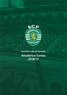 SPORTING Clube De Portugal - Futebol SAD Relatório & Contas | Época Desportiva 2017/18 | #0