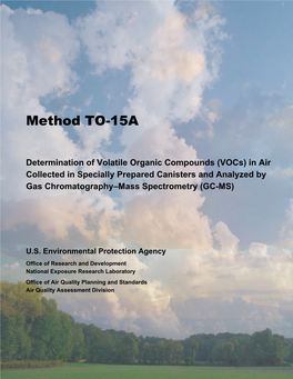 Method TO-15A