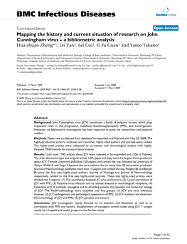 BMC Infectious Diseases Biomed Central