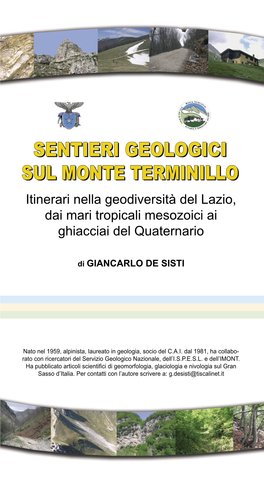 Sentieri Geologici Sul Monte Terminillo