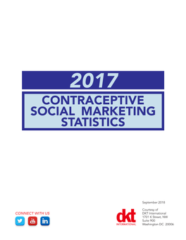 Contraceptive Social Marketing Statistics