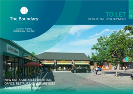 To Let New Retail Development