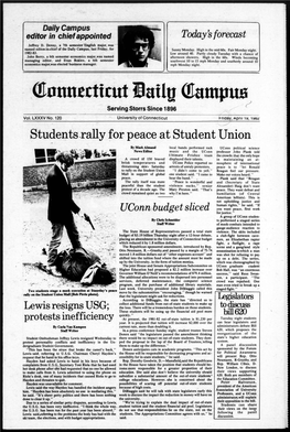 Students Rally for Peace at Student Union