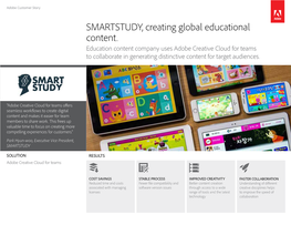 SMARTSTUDY, Creating Global Educational Content