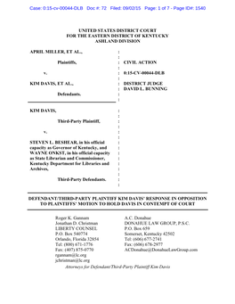 Case: 0:15-Cv-00044-DLB Doc #: 72 Filed: 09/02/15 Page: 1 of 7 - Page ID#: 1540