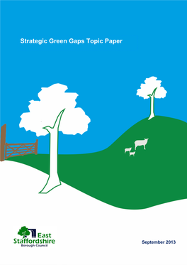Strategic Green Gap Topic Paper 2013