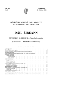 Dáil Éireann