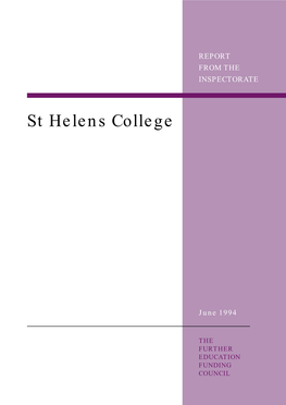 St Helens College