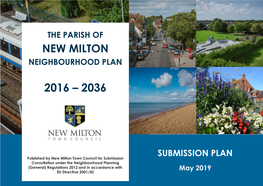 New Milton Neighbourhood Plan