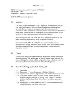 APPENDIX 122 1 TITLE 10 Conservation and Development