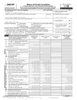 2017 IRS FORM 990-PF.Pdf
