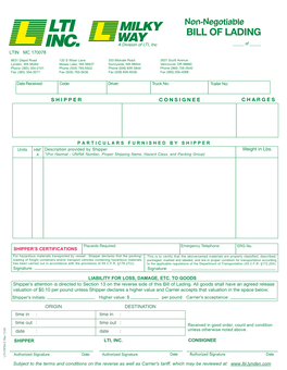 Bill of Lading 5/20/14 11:10 AM Page 1