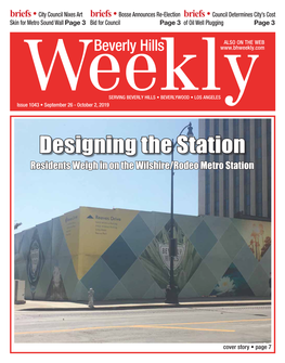 Designing the Station Residents Weigh in on the Wilshire/Rodeo Metro Station