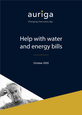 Help with Water and Energy Bills