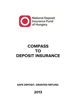 Compass to Deposit Insurance