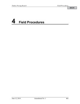 Cruising Procedures Manual