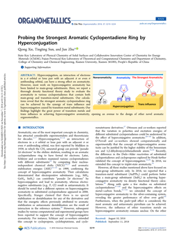 Probing the Strongest Aromatic Cyclopentadiene Ring By