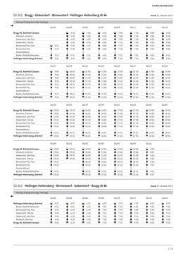 50.362 Brugg - Gebenstorf - Birmenstorf - Mellingen Heitersberg Stand: 11
