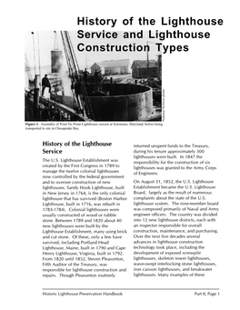 Historic Lighthouse Preservation Handbook Part II, Page 1 Lighthouses Exist Today