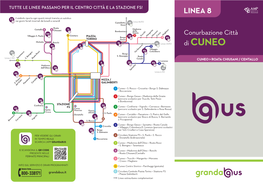 LINEA 8 Cuneo&gt; Roata Chiusani / Centallo