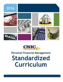 PFM Standardized Curriculum 2016 >> Contents
