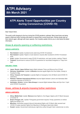 ATPI Advisory