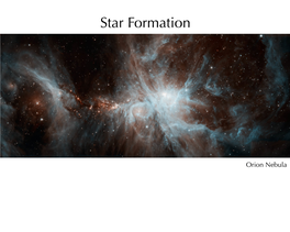 Star Formation