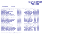 North District Records