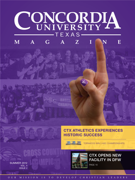 CTX ATHLETICS EXPERIENCES HISTORIC SUCCESS Ctx Opens