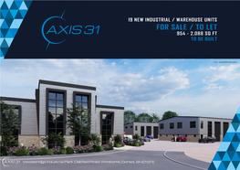 Axis 31 954 - 2,088 Sq Ft to Be Built