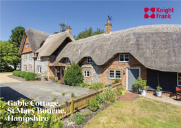 Gable Cottage, St Mary Bourne, Hampshire Charming Detached Cottage in the Heart of the Village