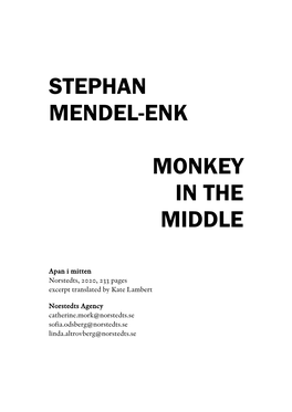 Stephan Mendel-Enk Monkey in the Middle