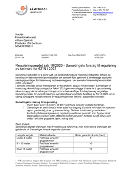 Sei Nord for 62°N I 2021