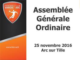 Assemblée Générale Ordinaire