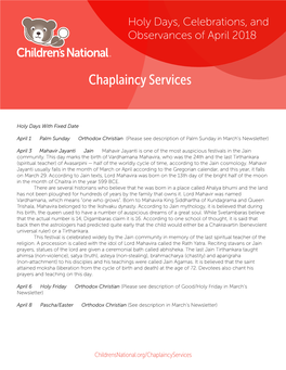 Chaplaincy Services