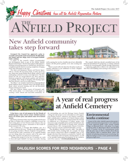 Anfield Project Newsletter Dec 2017