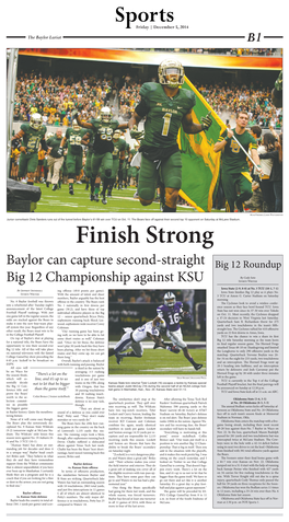 B1 Baylor Can Capture Second-Straight Big 12