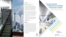 The Billy Bishop Toronto City Airport Pedestrian Tunnel