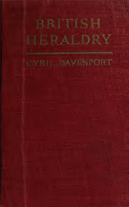 British Heraldry (1921)