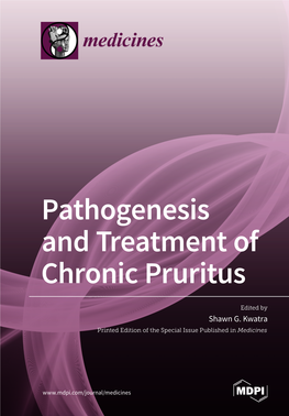 Pathogenesis and Treatment of Chronic Pruritus