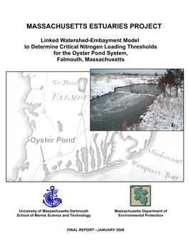 Massachusetts Estuaries Project